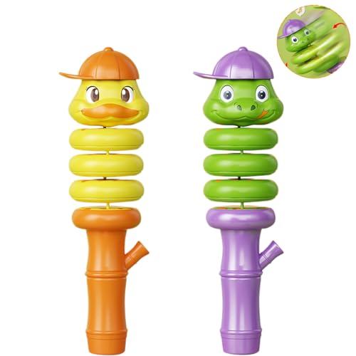 Qixuer Pfeife, 2 Stück Rotierendes Pfeife für Kinder, Tier Trillerpfeife, Kinder Entzückende Vogelpfeifen für Versammlungen,Spiele,Unterhaltung Qixuer Pfeife, 2 Stück Rotierendes Pfeife für Kinder, Tier Trillerpfeife, Kinder Entzückende Vogelpfeifen für Versammlungen,Spiele,Unterhaltung von Qixuer