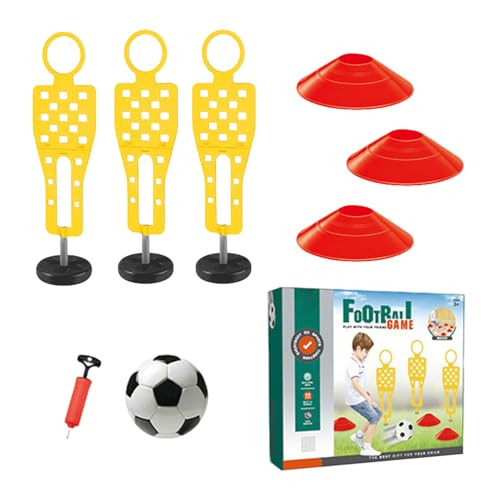 Qizeroty Fußball Trainingszubehör | Sport Trainingszubehör | Lernspielzeug Hindernisparcours Mehrpersonen Sportspiel für & Mädchen Garten Park Halle & Zuhause Qizeroty Fußball Trainingszubehör | Sport Trainingszubehör | Lernspielzeug Hindernisparcours Mehrpersonen Sportspiel für & Mädchen Garten Park Halle & Zuhause von Qizeroty