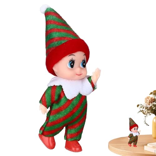 Qizeroty MiniBaby Elfenspielzeug Für Mädchen, Weihnachtsfeenpuppen Mit Beweglichen Armen Und Beinen Kleine Elfenbabys Freche Freche Elfenzubehörteile Weihnachtsbaumelfen Für Kinder Qizeroty MiniBaby Elfenspielzeug Für Mädchen, Weihnachtsfeenpuppen Mit Beweglichen Armen Und Beinen Kleine Elfenbabys Freche Freche Elfenzubehörteile Weihnachtsbaumelfen Für Kinder von Qizeroty