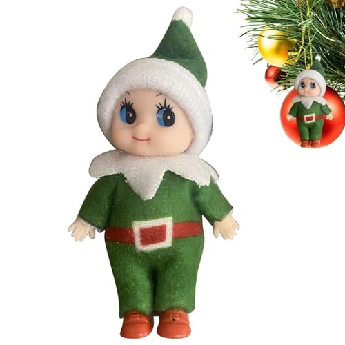 Qizeroty MiniBaby Elfenspielzeug Für Mädchen, Weihnachtsfeenpuppen Mit Beweglichen Armen Und Beinen Kleine Elfenbabys Freche Freche Elfenzubehörteile Weihnachtsbaumelfen Für Kinder Qizeroty MiniBaby Elfenspielzeug Für Mädchen, Weihnachtsfeenpuppen Mit Beweglichen Armen Und Beinen Kleine Elfenbabys Freche Freche Elfenzubehörteile Weihnachtsbaumelfen Für Kinder von Qizeroty