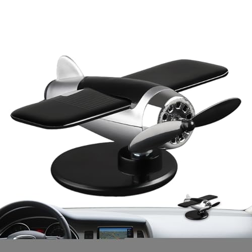 Solarbetriebenes Drehflugzeug | Solar Flugzeug Auto-Für Armaturenbrett,Sonnengesteuerte Dashboard Figur Für Schreibtisch & Innenbereich Solarbetriebenes Drehflugzeug | Solar Flugzeug Auto-Für Armaturenbrett,Sonnengesteuerte Dashboard Figur Für Schreibtisch & Innenbereich von Qizeroty