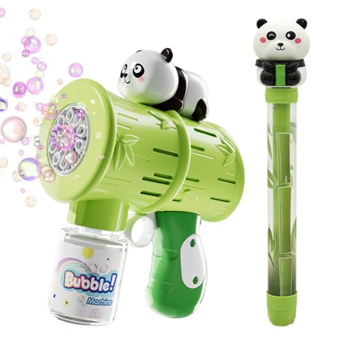 Qkbuza Blasmaschine Für Seifenblasen - Niedlicher Panda Seifenblasenmaschine 2er-Set,Entspannungsspielzeug Für Draußen Gartenpartys Sommer Und Ostern Qkbuza Blasmaschine Für Seifenblasen - Niedlicher Panda Seifenblasenmaschine 2er-Set,Entspannungsspielzeug Für Draußen Gartenpartys Sommer Und Ostern von Qkbuza