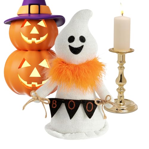 Qkbuza Halloween Geister Figuren,Geist Weichpuppe mit Schal | Weiche Sammlerpuppen als Heimation und Fotoaccessoires, Halloween ationen für Schlafzimmer Wohnzimmer Wohnung und Auto Qkbuza Halloween Geister Figuren,Geist Weichpuppe mit Schal | Weiche Sammlerpuppen als Heimation und Fotoaccessoires, Halloween ationen für Schlafzimmer Wohnzimmer Wohnung und Auto von Qkbuza