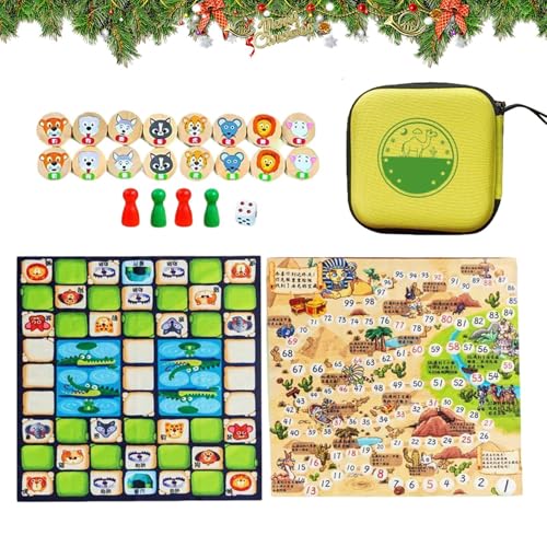 Qkbuza Kinder Brettspiele, Tragbare Tischspiele Für Familien Kinder, Lehr Lernspielzeug Für Reise Versammlungen Roadtrip Ferienhaus Homeschool Aktivitäten von Qkbuza