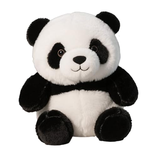 Qkbuza Kuscheltiere Für Kinder,Lebensechte Plüsch Panda Figur - Sanftes Emotionales Kuscheltier Als Begleiter Beliebt Bei Allen von Qkbuza