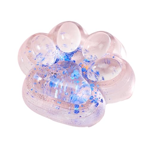 Qkbuza Quetschspielzeug in Form einer Katzenpfote, Squishy Pfote, kleines Spielzeug, Squishy Katzenpfote, Anti-Stress-Spielzeug, Squeeze Katzenpfote, sensorisches weiches Spielzeug für Kinder und von Qkbuza
