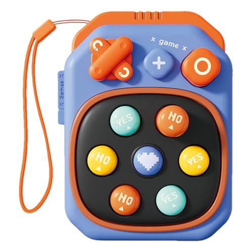 Qkbuza Quick Push Bubble Game, schnelles Push -Spiel | Schnelle Presse Blasenspielkonsole,Sinnesspielzeug für Kinder Teenager Erwachsene, Reiseaktivitäten für Stressabbau, Handheld Qkbuza Quick Push Bubble Game, schnelles Push -Spiel | Schnelle Presse Blasenspielkonsole,Sinnesspielzeug für Kinder Teenager Erwachsene, Reiseaktivitäten für Stressabbau, Handheld von Qkbuza