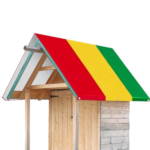 Qkbuza TARP Swing-Spielersatz, Ersatzabdeckung für Spielfelddach | Ersatz für Swingset Dachüberdachung | Playhouse Tarp für Spielsets im Freien von Qkbuza