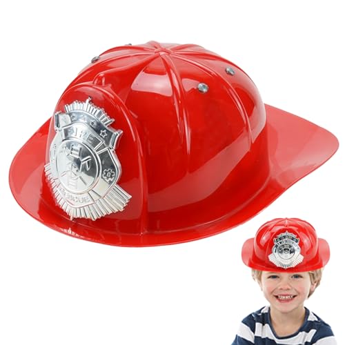 QmjdDymx Feuerwehrmänner für Kinder, Feuerwehrmänner für Kinder Simulation Verstellbarer Halloween -Feuerwehrmann Hut mit Abzeichen Feuerwehrhelm für Cosplay -Kostümparty, Feuerwehrkostüm für Kinder QmjdDymx Feuerwehrmänner für Kinder, Feuerwehrmänner für Kinder Simulation Verstellbarer Halloween -Feuerwehrmann Hut mit Abzeichen Feuerwehrhelm für Cosplay -Kostümparty, Feuerwehrkostüm für Kinder von QmjdDymx