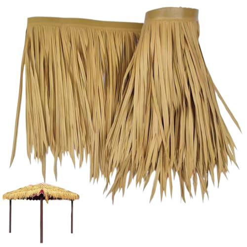 QmjdDymx Hawaiian Gras Tischrock Faltbare künstliche Strohdachdekoration für Tropen Beach Party Bar Geburtstag Palapa, Stil 1, 9, 84ft x 19.7in QmjdDymx Hawaiian Gras Tischrock Faltbare künstliche Strohdachdekoration für Tropen Beach Party Bar Geburtstag Palapa, Stil 1, 9, 84ft x 19.7in von QmjdDymx