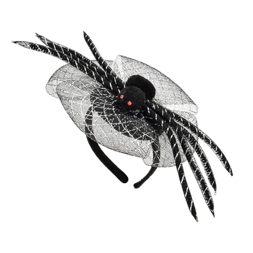 QmjdDymx Spinnenstirnband, Halloween Spider -Webkopf -Kopfschmuck Rollenspiel Kostüm Zubehör Halloween Stirnband, Stirnbänder von QmjdDymx