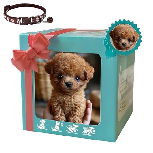 Qosneoun Nicco-My Realistic Robot Puppy 2025 New Ai Robot Dog, Nicco Robots Dog, Acts Like a Real Dogs, Interactive Plush Robots Dogs for Adults,Walking, Belling, Tail Wagging (F) von Qosneoun