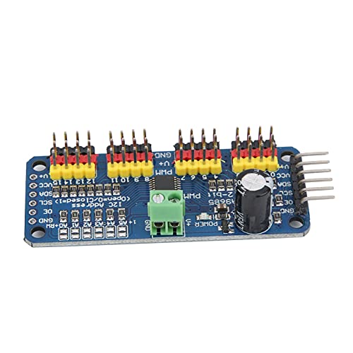 Qotolith PWM Servo -Treiber 16 -Channel Motor Drive Board Modul IIC -Schnittstelle PCA9685 für Roboter Qotolith PWM Servo -Treiber 16 -Channel Motor Drive Board Modul IIC -Schnittstelle PCA9685 für Roboter von Qotolite