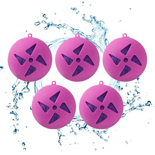 Qoukonao Wasserballons | Und Planschbälle 5er Set - Wiederbefüllbare Wasserbomben Für Kinder Garten Outdoor-Spielspaß Aktivitäten von Qoukonao
