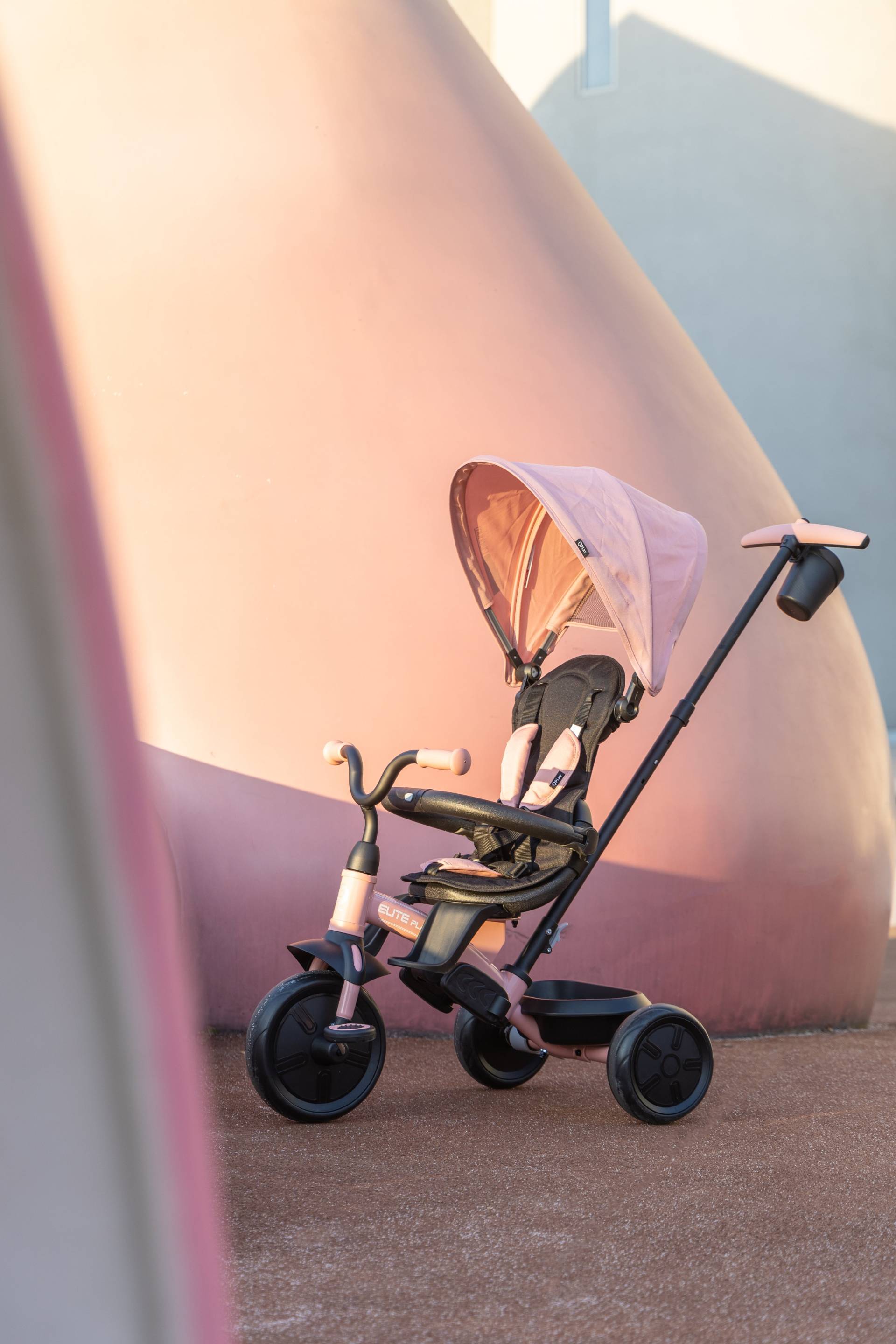 QPlay Elite Platinum Dreirad, Rosa von Qplay