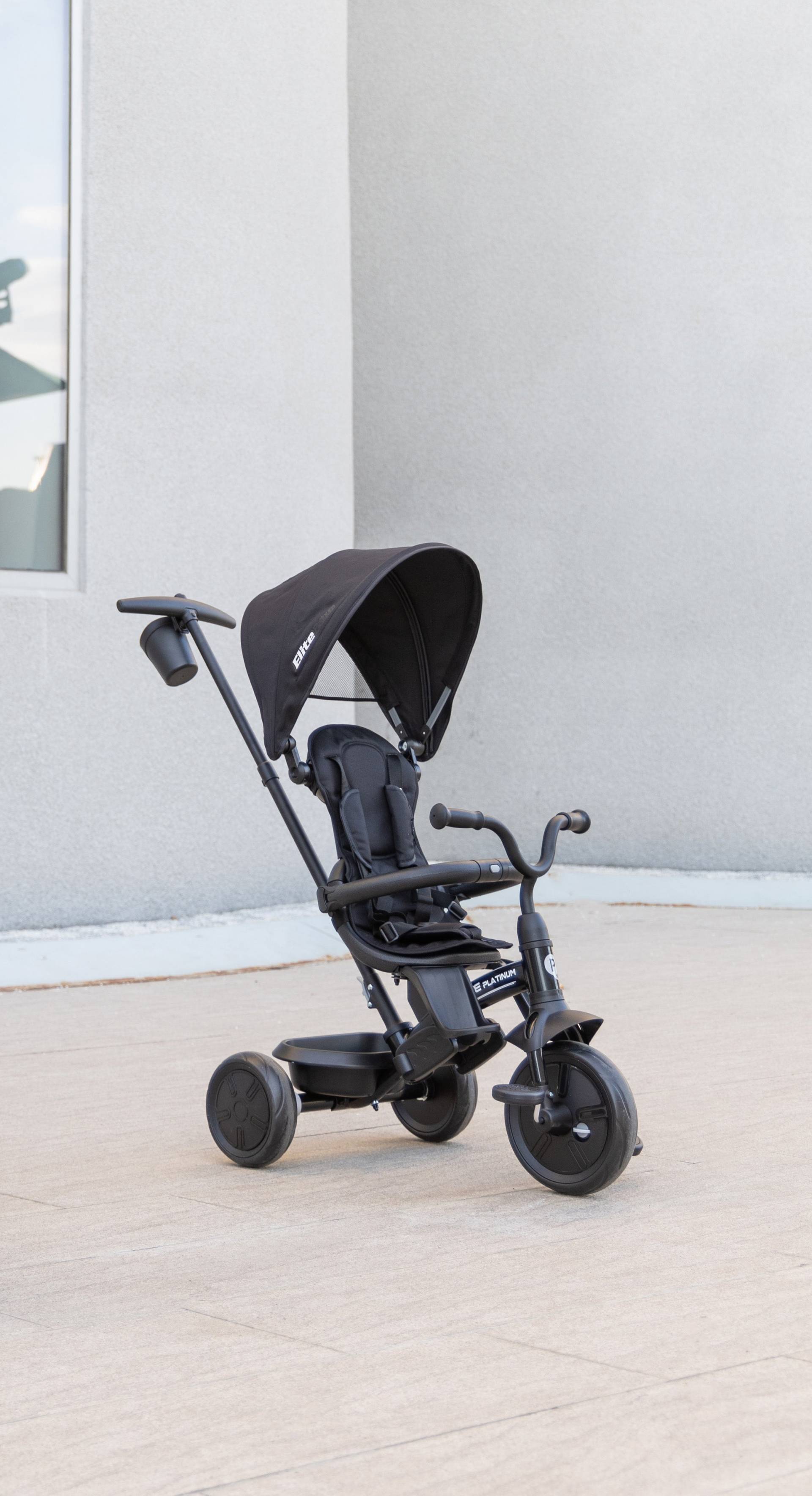 QPlay Elite Platinum Dreirad, Schwarz QPlay Elite Platinum Dreirad, Schwarz von Qplay