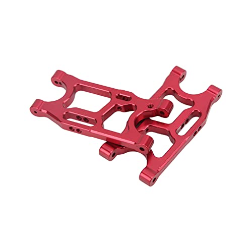 Qqmora Metall Aluminiumlegierung Heckschwung Arm Upgrade Hochleistungsdauerer Ersatzteil für 144001 124018 124019 1/14 RC -Auto (Rot) von Qqmora