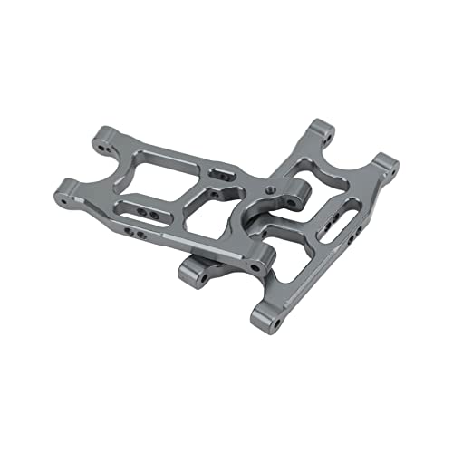 Qqmora Metall Aluminiumlegierung Heckschwung Arm Upgrade Hochleistungsdauerer Ersatzteil für 144001 124018 124019 1/14 RC -Auto (Ti Farbe) von Qqmora