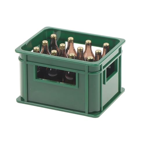1/12 Maßstab Bierkiste Puppenhäuser Miniatur Bierkasten Flasche Modell Figur für realistische Puppenhäuser Dekoration Möbel 1/12 Maßstab Bierkiste Puppenhäuser Miniatur Bierkasten Flasche Modell Figur für realistische Puppenhäuser Dekoration Möbel von Qsvbeeqj