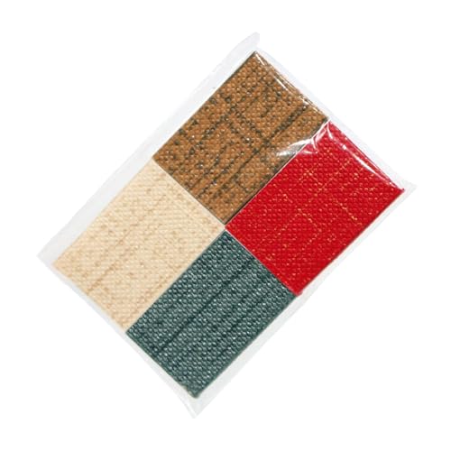 4PCS Miniatur Ausgeblähten Bücher Für 1/12 Skala Dollhouses Bibliothekszene Dekoration Und Kreatives Handwerksmodell Projektzubehör Puppenhäuserzubehör von Qsvbeeqj