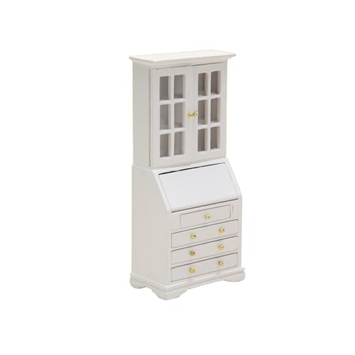 Antike Miniaturschrank 1/12 Holzpuppenhouses Möbel Realistisches Bücherregal Mit Funktionaler Schublade Für Szene Miniaturraumzubehör Antike Miniaturschrank 1/12 Holzpuppenhouses Möbel Realistisches Bücherregal Mit Funktionaler Schublade Für Szene Miniaturraumzubehör von Qsvbeeqj