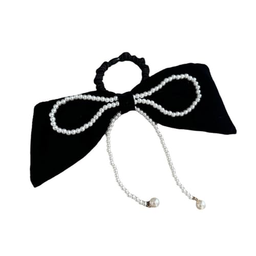 Handgefertigte Fliege Haarspange süße Mädchen Ballett Perle Bowknot Haarnadel Haarstyling-Zubehör koreanische Kopfbedeckung von Qsvbeeqj