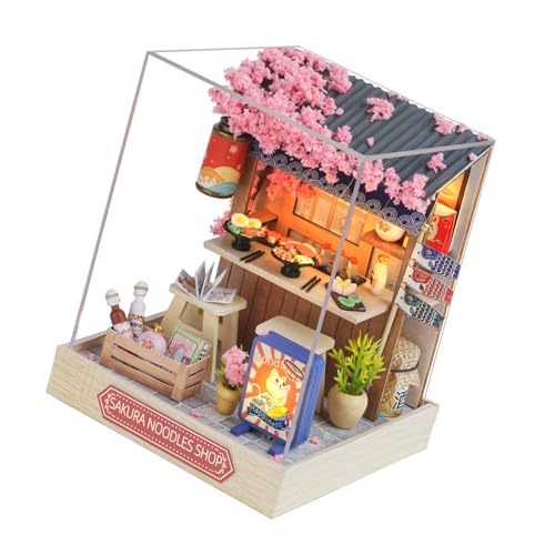 Handgefertigtes Holz Miniatur Ladenmodell Für Erwachsene Entspannte Hobbyprojekt Kreatives Zimmer Entspannung Holz Puzzle Haus von Qsvbeeqj