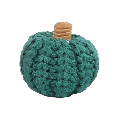 Künstliche Ernte Häkelkürbis Herbst Tischdekoration Thanksgiving Kleine Ernte Kürbis Miniatur Kürbis von Qsvbeeqj