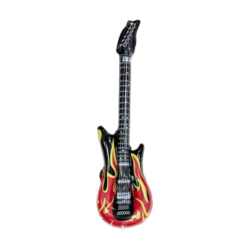 Lebendige Retro Aufblasbare E Gitarren Requisiten Für Rocker Dress Up Childrens Carnivals Event Und Karaoke Party Supplies Party Gitarre Requisite von Qsvbeeqj