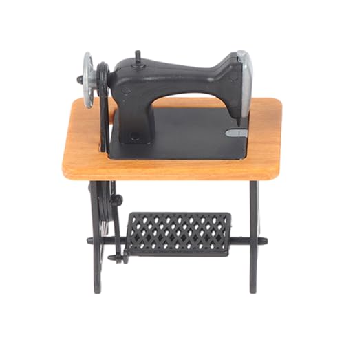 Maßstab 1:24 Nähmaschine Modell Figur für Puppenhäuser Enthusiasten und Display Landschaft Zubehör Modell Möbel Puppenhäuser Miniaturmöbel Maßstab 1:24 Nähmaschine Modell Figur für Puppenhäuser Enthusiasten und Display Landschaft Zubehör Modell Möbel Puppenhäuser Miniaturmöbel von Qsvbeeqj