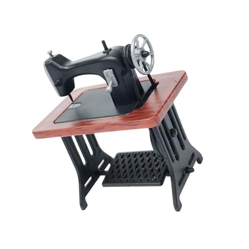 Maßstab 1:24 Nähmaschine Modell Figur für Puppenhäuser Enthusiasten und Display Landschaft Zubehör Modell Möbel Puppenhäuser Miniaturmöbel Maßstab 1:24 Nähmaschine Modell Figur für Puppenhäuser Enthusiasten und Display Landschaft Zubehör Modell Möbel Puppenhäuser Miniaturmöbel von Qsvbeeqj