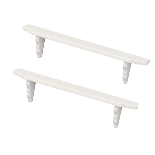 Miniatur-Regal aus Holz, Wand-Organizer für Küche, Schlafzimmer, Maßstab 1:12, weiß, platzsparendes Design, Miniatur-Puppenhäuser-Regale Miniatur-Regal aus Holz, Wand-Organizer für Küche, Schlafzimmer, Maßstab 1:12, weiß, platzsparendes Design, Miniatur-Puppenhäuser-Regale von Qsvbeeqj