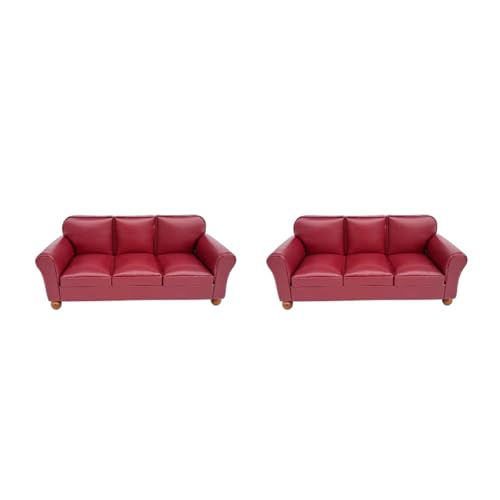 Miniatur-Sofa-Sessel-Figur für Puppenhäuser im Maßstab 1:12, Zubehör zur Verschönerung von Miniatur-Wohn- und Schlafzimmern, Puppenhäuser-Zubehör Miniatur-Sofa-Sessel-Figur für Puppenhäuser im Maßstab 1:12, Zubehör zur Verschönerung von Miniatur-Wohn- und Schlafzimmern, Puppenhäuser-Zubehör von Qsvbeeqj