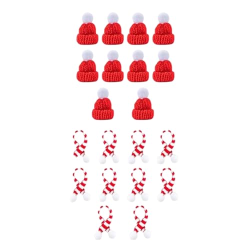 Packung mit 20 Flaschen für kleine Weihnachtshüte und Wohnaccessoires für Weihnachtsfeiern Packung mit 20 Flaschen für kleine Weihnachtshüte und Wohnaccessoires für Weihnachtsfeiern von Qsvbeeqj