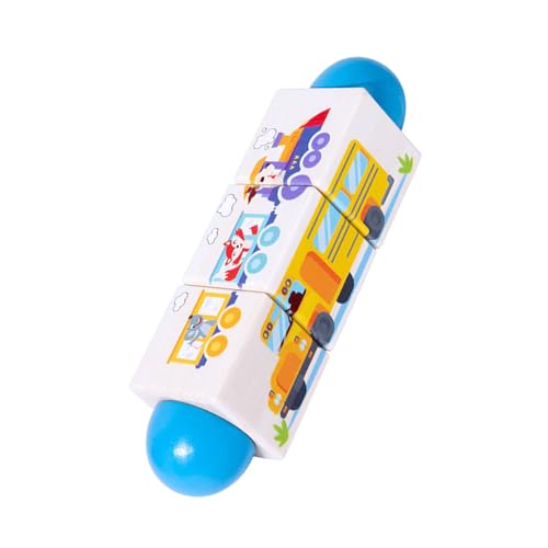 Qsvbeeqj Pädagogisches Hölzernes Sensorisches Puzzle Blockspielzeug Mit Rotierendem Design Frühes Lernen Block Für Kleinkindmotorkenntnisse Kleinkind Formerkennungspuzzle Qsvbeeqj Pädagogisches Hölzernes Sensorisches Puzzle Blockspielzeug Mit Rotierendem Design Frühes Lernen Block Für Kleinkindmotorkenntnisse Kleinkind Formerkennungspuzzle von Qsvbeeqj