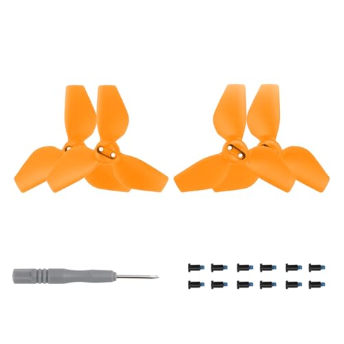 Propeller 1/2 Paar Ersatzpropeller Tasche Fliegende Kamera leichte Propellerzubehör mit leichtem Flügel Propeller 1/2 Paar Ersatzpropeller Tasche Fliegende Kamera leichte Propellerzubehör mit leichtem Flügel von Qsvbeeqj