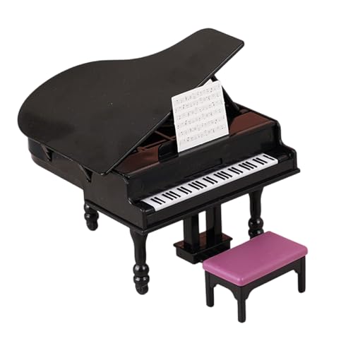 Puppenhäuser Klavierhocker Modell Modell Möbel Zubehör Teenager Mädchen Puppenhäuser Garten Pretend Spielset Miniatur Klavier Figur Puppenhäuser Klavierhocker Modell Modell Möbel Zubehör Teenager Mädchen Puppenhäuser Garten Pretend Spielset Miniatur Klavier Figur von Qsvbeeqj