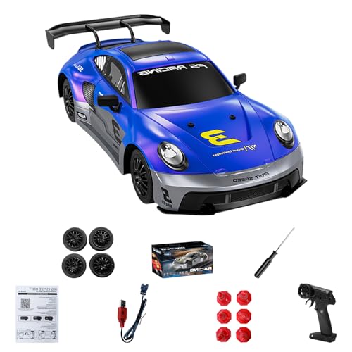 Qsvbeeqj 1/16 Onroad Fernbedienung Drift Car Für Erwachsene Kinder Elektronisches Auto 4WD Voller Anteil Wettbewerbsfähiger Autospielzeug Für Sammler Qsvbeeqj 1/16 Onroad Fernbedienung Drift Car Für Erwachsene Kinder Elektronisches Auto 4WD Voller Anteil Wettbewerbsfähiger Autospielzeug Für Sammler von Qsvbeeqj