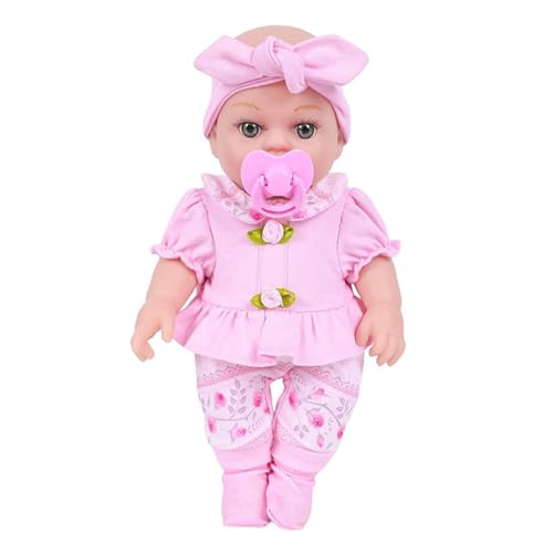 Qsvbeeqj 12 Zoll Wiedergeborene Puppen Mit Weichem Silikon Ganzkörper Design Ideal Für Kinder Und Puppen Enthusiast Kinder Elternspielpuppen von Qsvbeeqj