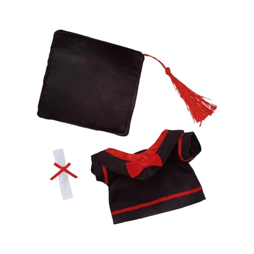 Qsvbeeqj 17 cm Puppenabschlusskostüm 3 Pieces Academic Robe Mit Quasten Sammelbares Display Outfit Für Figuren Puppen Display Puppen Kleidung Abschlussset Set Qsvbeeqj 17 cm Puppenabschlusskostüm 3 Pieces Academic Robe Mit Quasten Sammelbares Display Outfit Für Figuren Puppen Display Puppen Kleidung Abschlussset Set von Qsvbeeqj