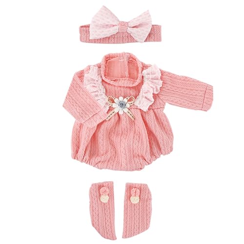 Qsvbeeqj 18 Zoll Kleidung Weicher Winter Tragen Sie Puppenkleidung Für 43 cm Mädchen Puppen Kinder Rollenspiel Acestoirty Toy Accessoire Girl Puppen Winterkleidung von Qsvbeeqj