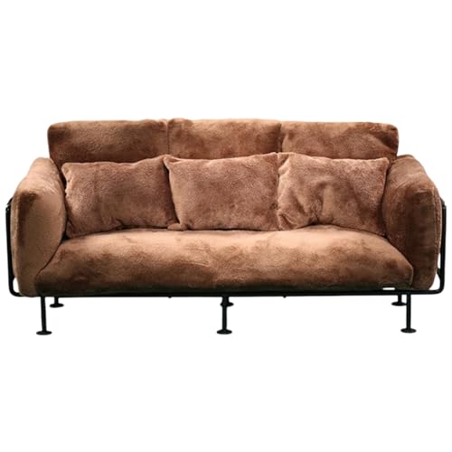 Qsvbeeqj Abnehmbare Sattige Möbel Couch Set Mit Metallrahmen Für Europäische Themenpuppenhaus Wohnzimmer Display Accessoire Szene Baumodell von Qsvbeeqj