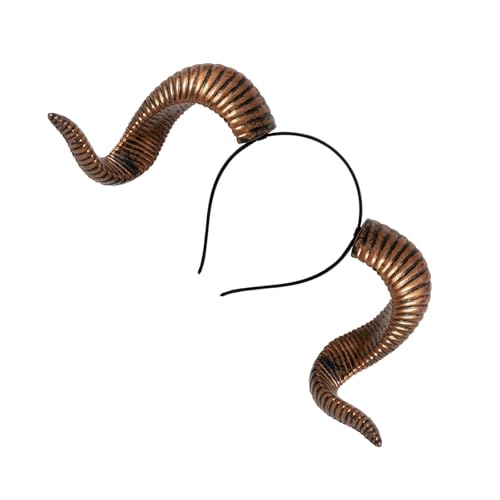 Qsvbeeqj Abnehmbare Schaumhorn Haarschmuck für Karneval Party Halloween Maskeraden Party Verkleiden Requisiten Kostüm Kopfbedeckung von Qsvbeeqj