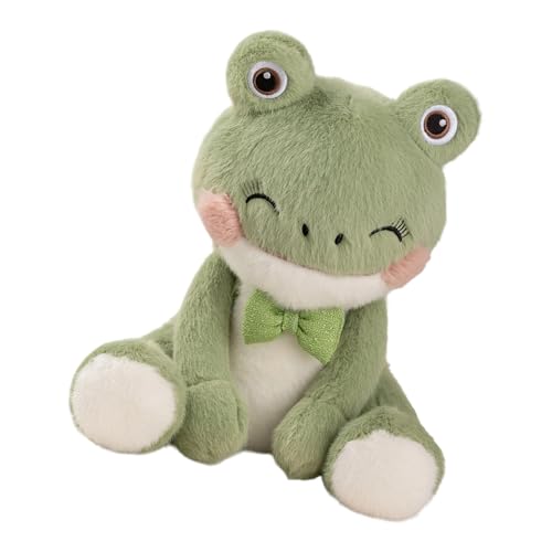 Qsvbeeqj Adorkable Sweet Frogs Stofftier Mit Umarmender Baumwolle Gefülltes Einsamkeit Komfort Spielzeug Für Mädchen Kleinkind Kid Room Frösche Stofftier Für Kinder von Qsvbeeqj