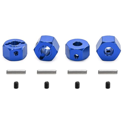 Qsvbeeqj Aluminium 12 Mm Kuppler Für Eine Bessere Handhabung Und Haltbarkeit Für Fernsteuerautos Radklemme Qsvbeeqj Aluminium 12 Mm Kuppler Für Eine Bessere Handhabung Und Haltbarkeit Für Fernsteuerautos Radklemme von Qsvbeeqj