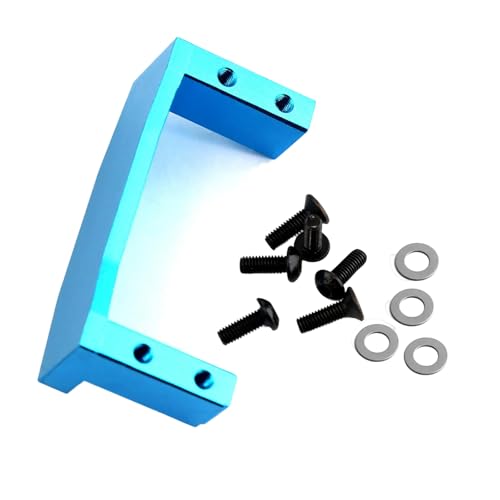 Qsvbeeqj Aluminiumlegierung Servohalter Für TT02 Chassis Fernbedienung Auto Servo Mount Rostproof Hohe Leistungen Design Fernbedienungsmodell Accessoires von Qsvbeeqj