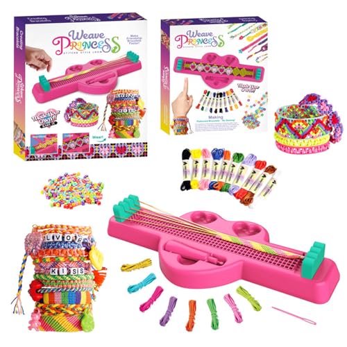Qsvbeeqj Armband Kits Für Mädchen Kreatives Handwerk Schmuck Freundschaft Armband Set Für Kinder 5-12 Jahre Party Crafting Aktivität Spielzeug Qsvbeeqj Armband Kits Für Mädchen Kreatives Handwerk Schmuck Freundschaft Armband Set Für Kinder 5-12 Jahre Party Crafting Aktivität Spielzeug von Qsvbeeqj