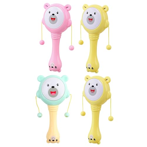 Qsvbeeqj Baby Shaker Rassel Spielzeug 4pcs Mit Ergonomisch von Qsvbeeqj