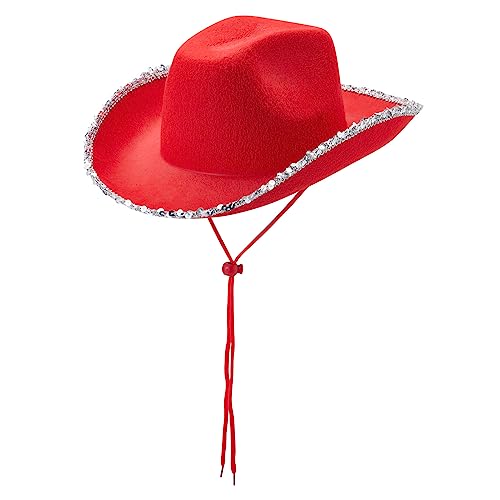 Qsvbeeqj Bachelorette Party Cowgirl Bride Cowboy Hut Frauen Brautparty Pailletten Hut Mädchen Karneval Cosplay Props Breite Krempe Sonnenschutz Cowboy Qsvbeeqj Bachelorette Party Cowgirl Bride Cowboy Hut Frauen Brautparty Pailletten Hut Mädchen Karneval Cosplay Props Breite Krempe Sonnenschutz Cowboy von Qsvbeeqj