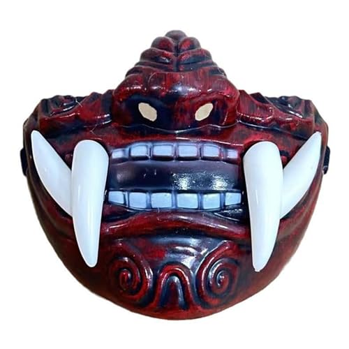 Qsvbeeqj Böse Maskerade Dämonentanz Kostüm Halloween Horror Gesichtsschutz gruselig für Karneval Halloween Böse Qsvbeeqj Böse Maskerade Dämonentanz Kostüm Halloween Horror Gesichtsschutz gruselig für Karneval Halloween Böse von Qsvbeeqj